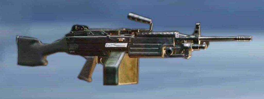 M249 Gun in Pubg mobile\BGMI