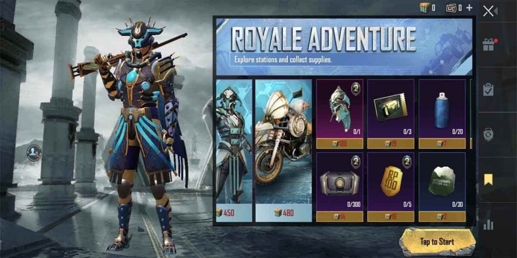 Free premium crate on BGMI: Royale adventure 