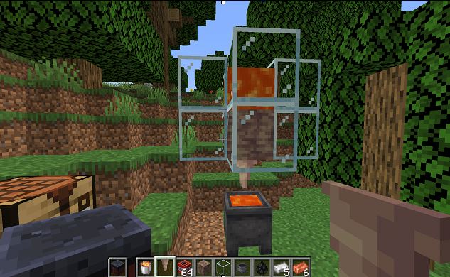 How to make a lava farm in Minecraft near your house?