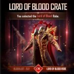 About lord of blood crate in Pubg new state