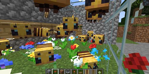 Minecraft bee farming