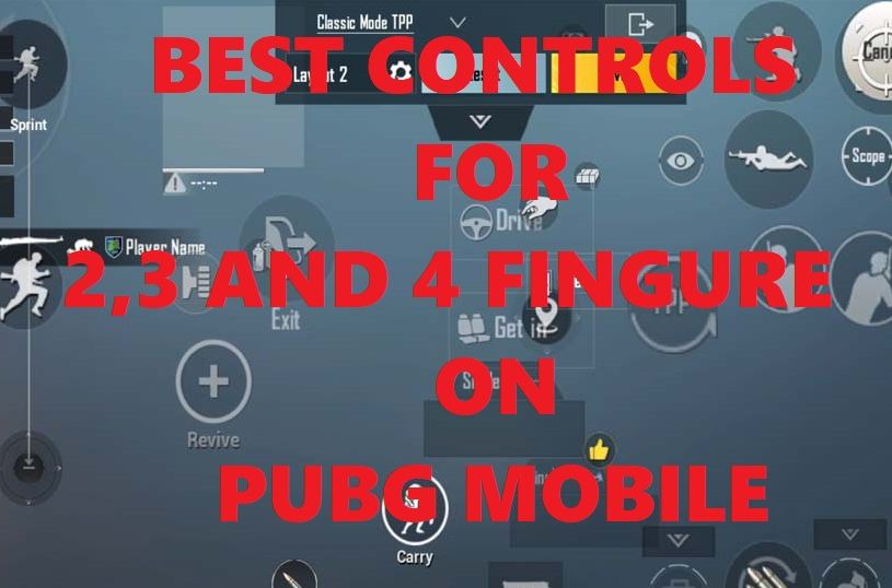 Best finger claw settings for Pubg mobile/BGMI with photo