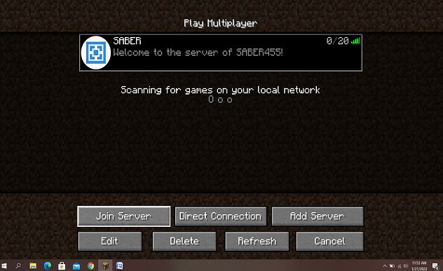 Play Minecraft multiplayer with Friends