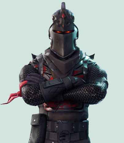 Black Knight skin in Fortnite