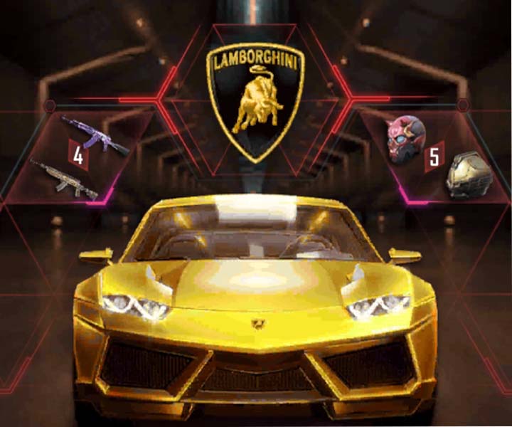 How to get Lamborghini Skins in Pubg mobile/BGMI with Less UC?