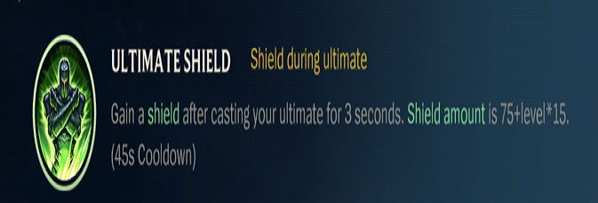 Ultimate shield Rune