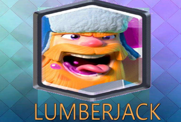Lumberjack card