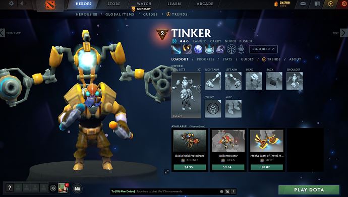 Tinker Dota 2