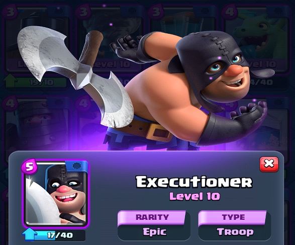 Executioner card in CR