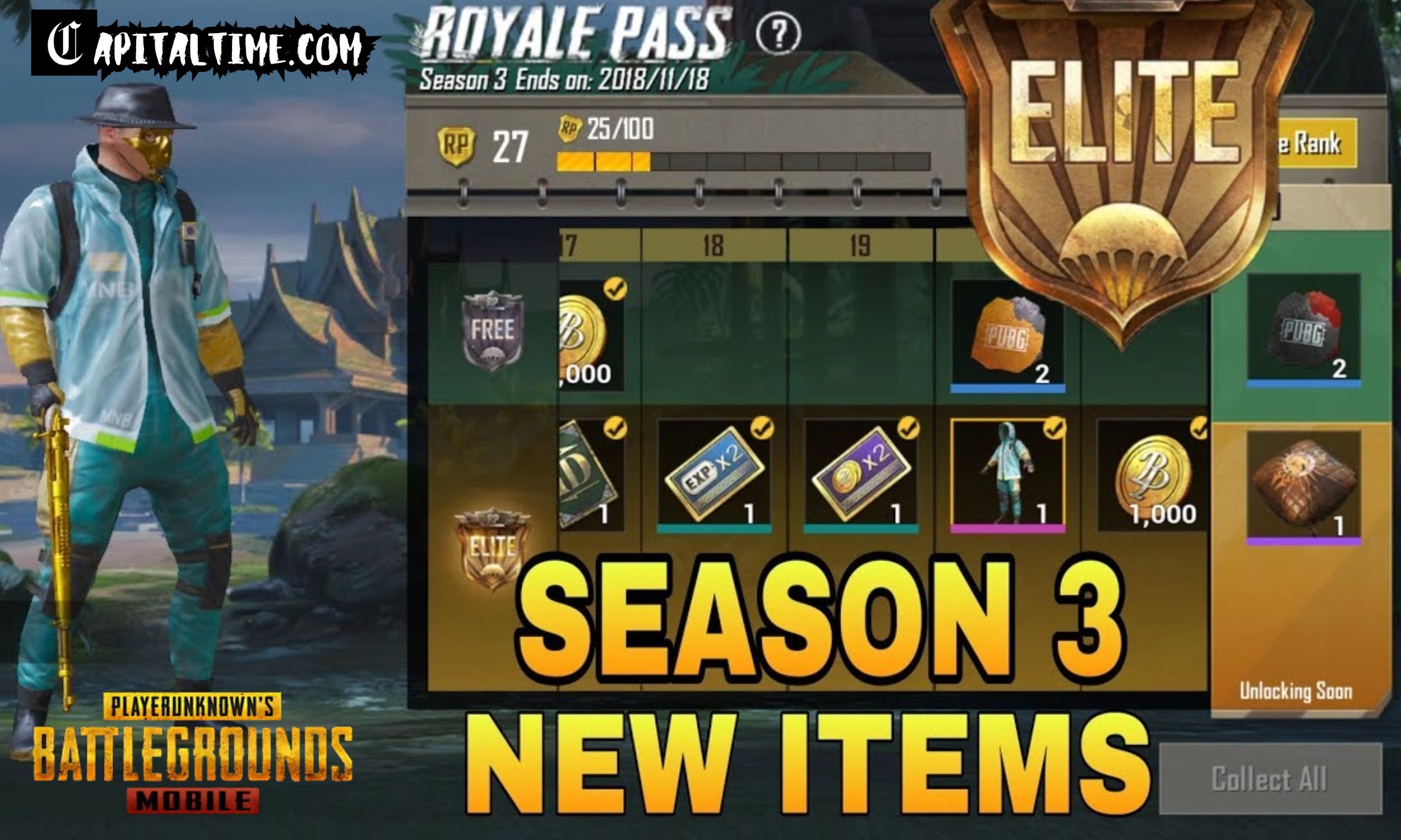 Hazard outfit in Pubg mobile: Royale pass outfit of season 3