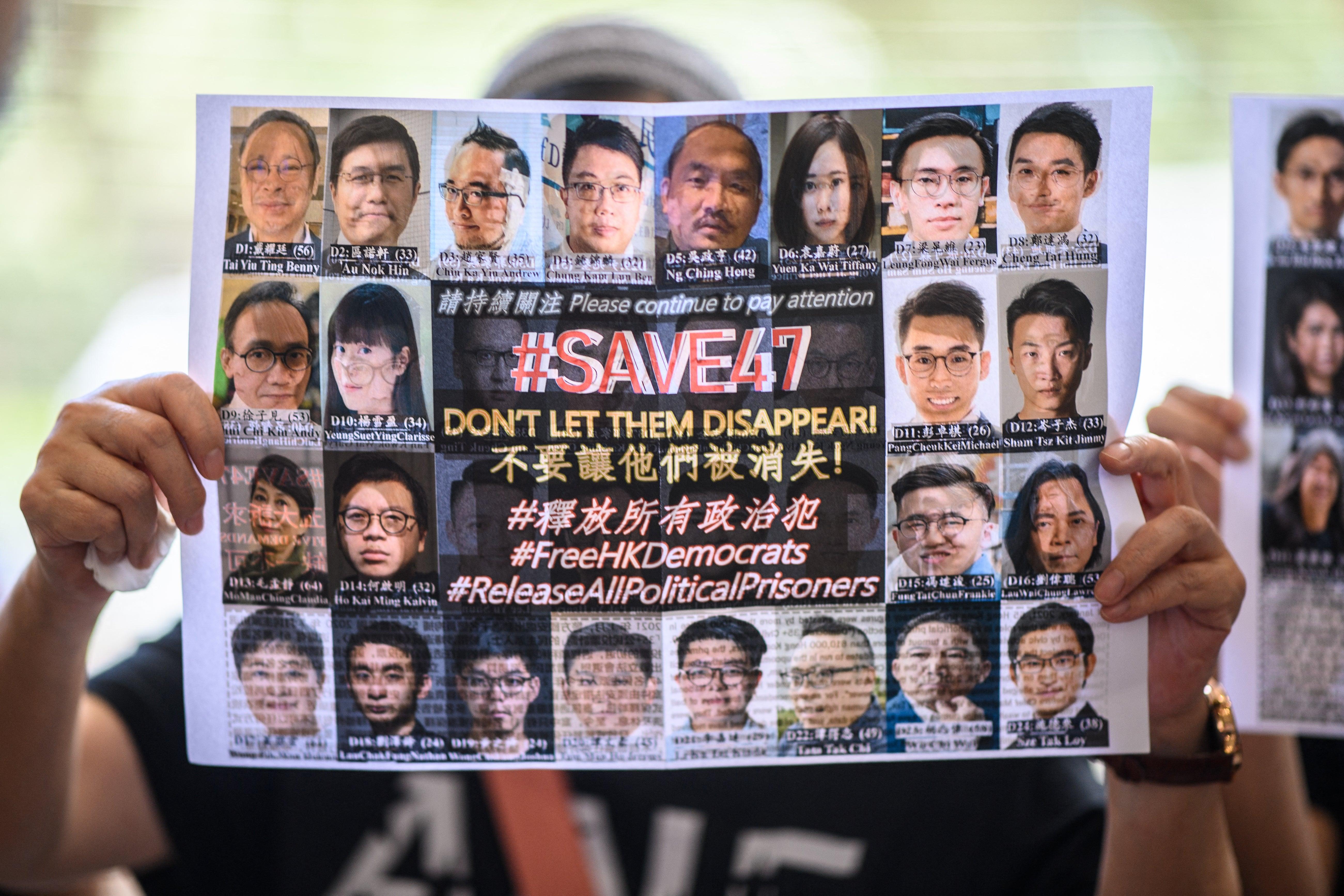 45 pro-democracy activists face sentencing in Hong Kong. Here's who some of them are