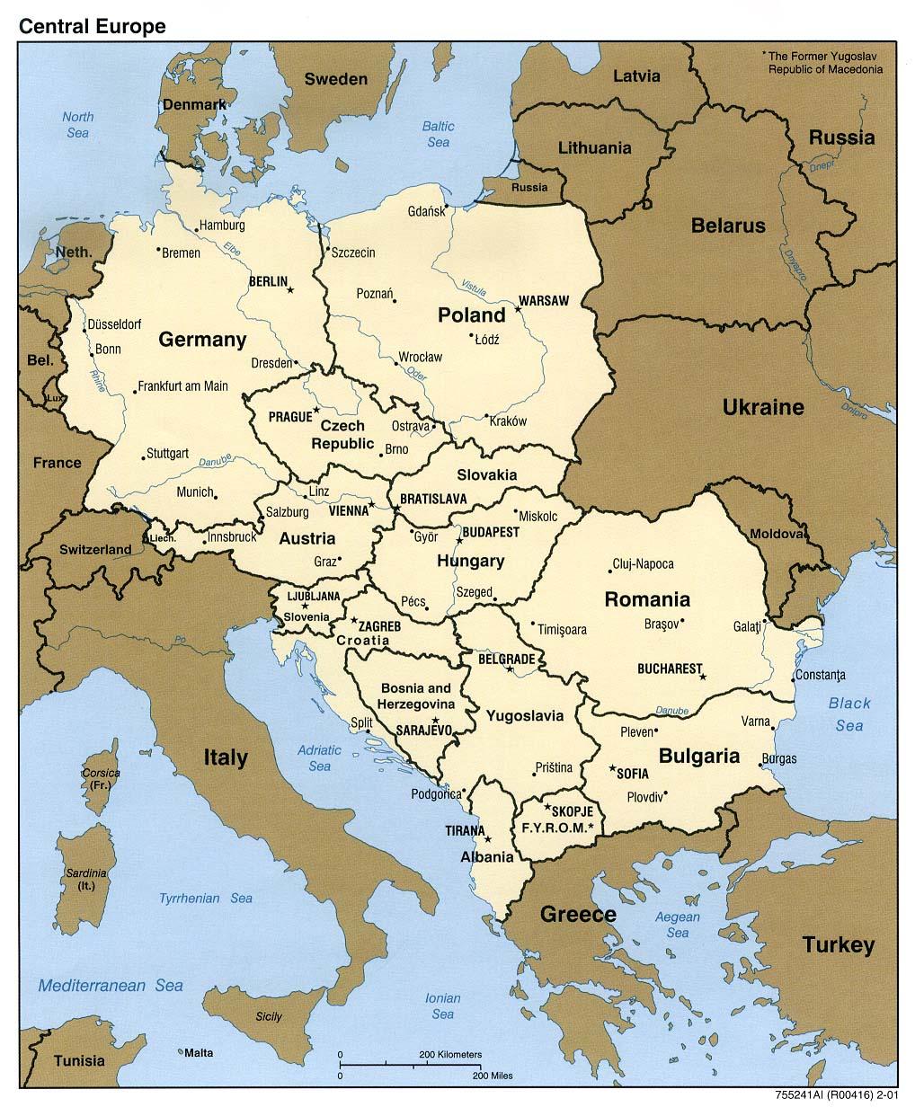 Public Health Concerns and Biosecurity Measures in Central Europe