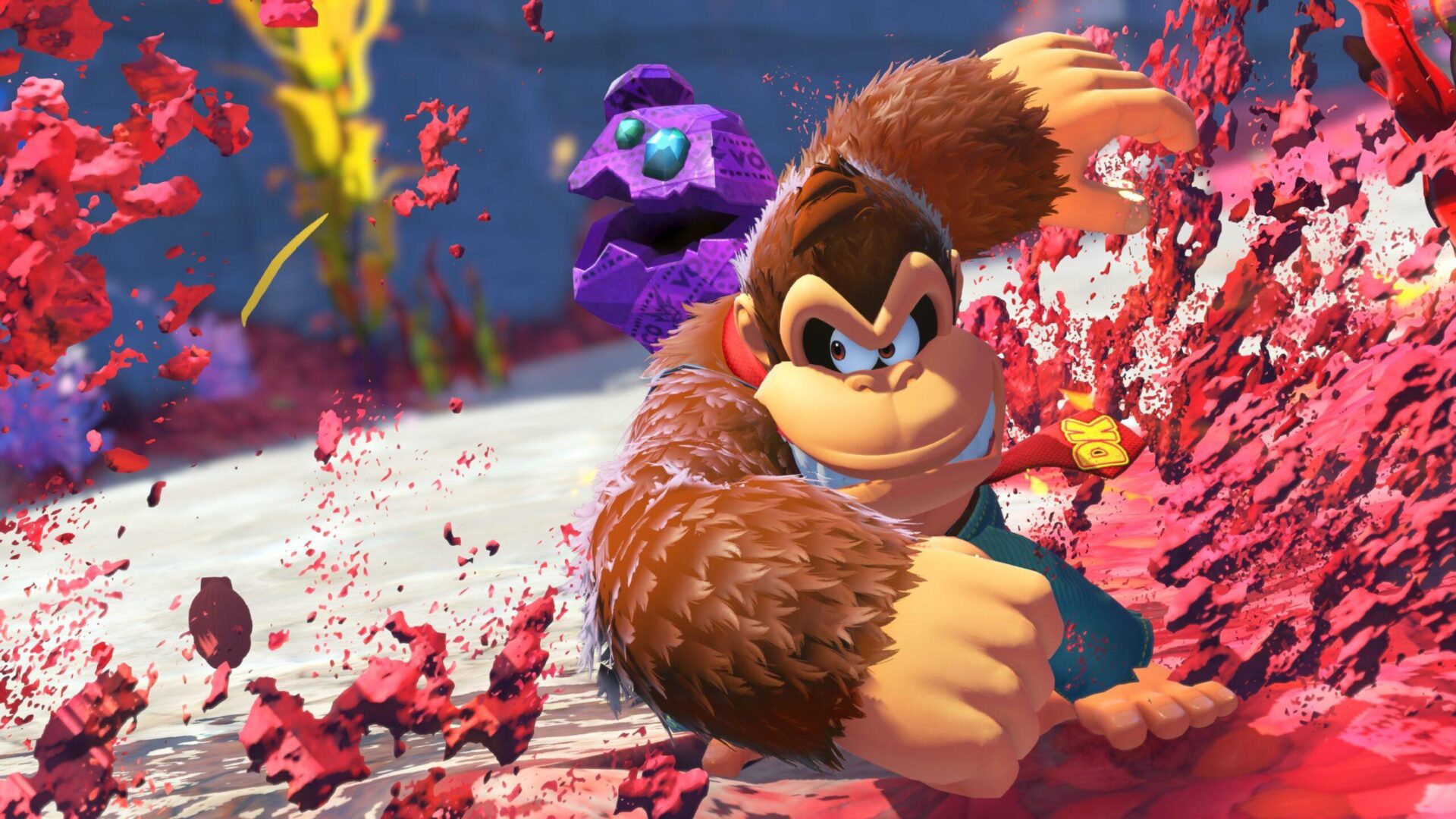 Donkey Kong Bananza Players Are Creating Wonderfully Cursed Art In The Game