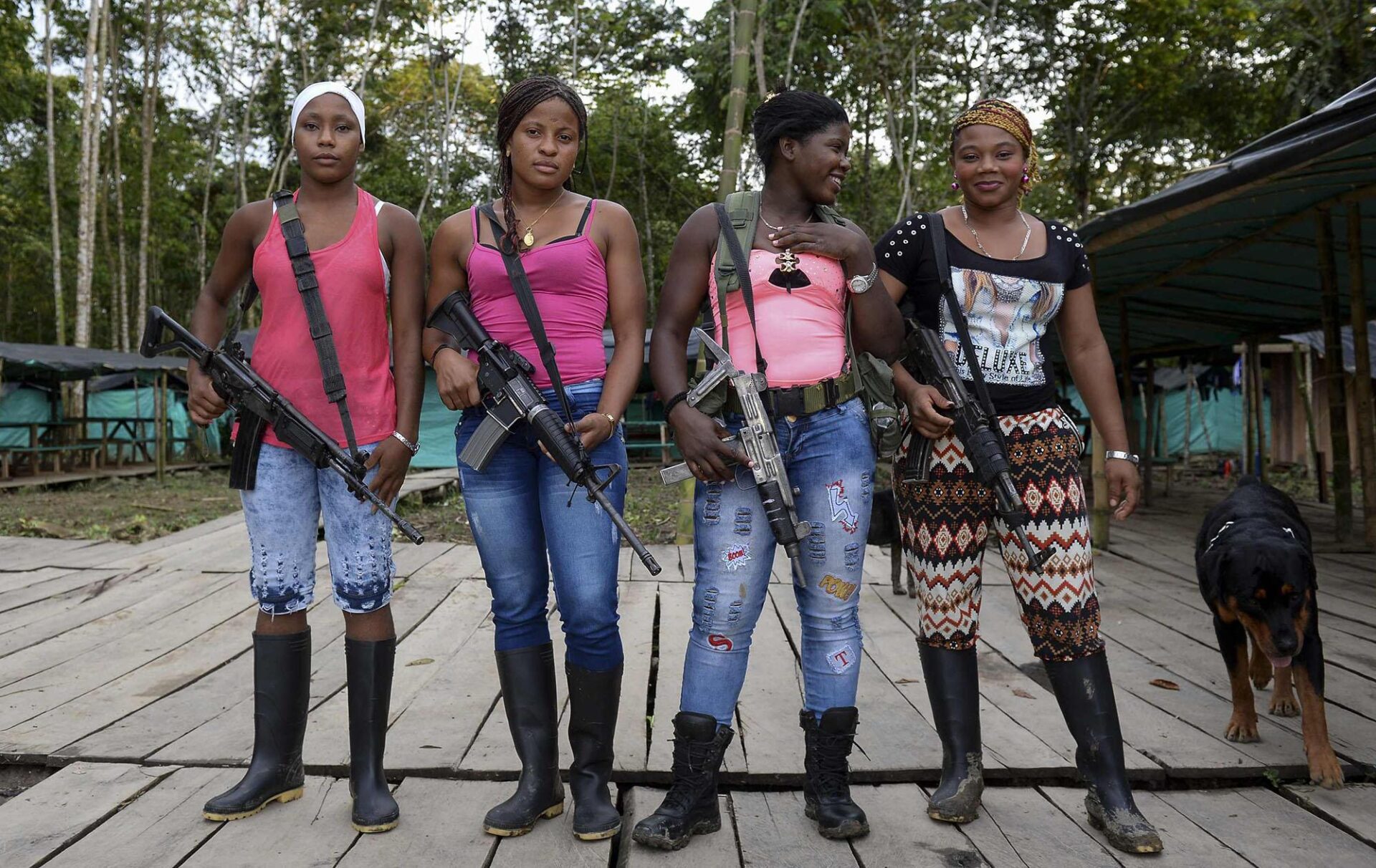Violent guerrillas are taking Colombia’s children. Unarmed Indigenous groups are confronting them