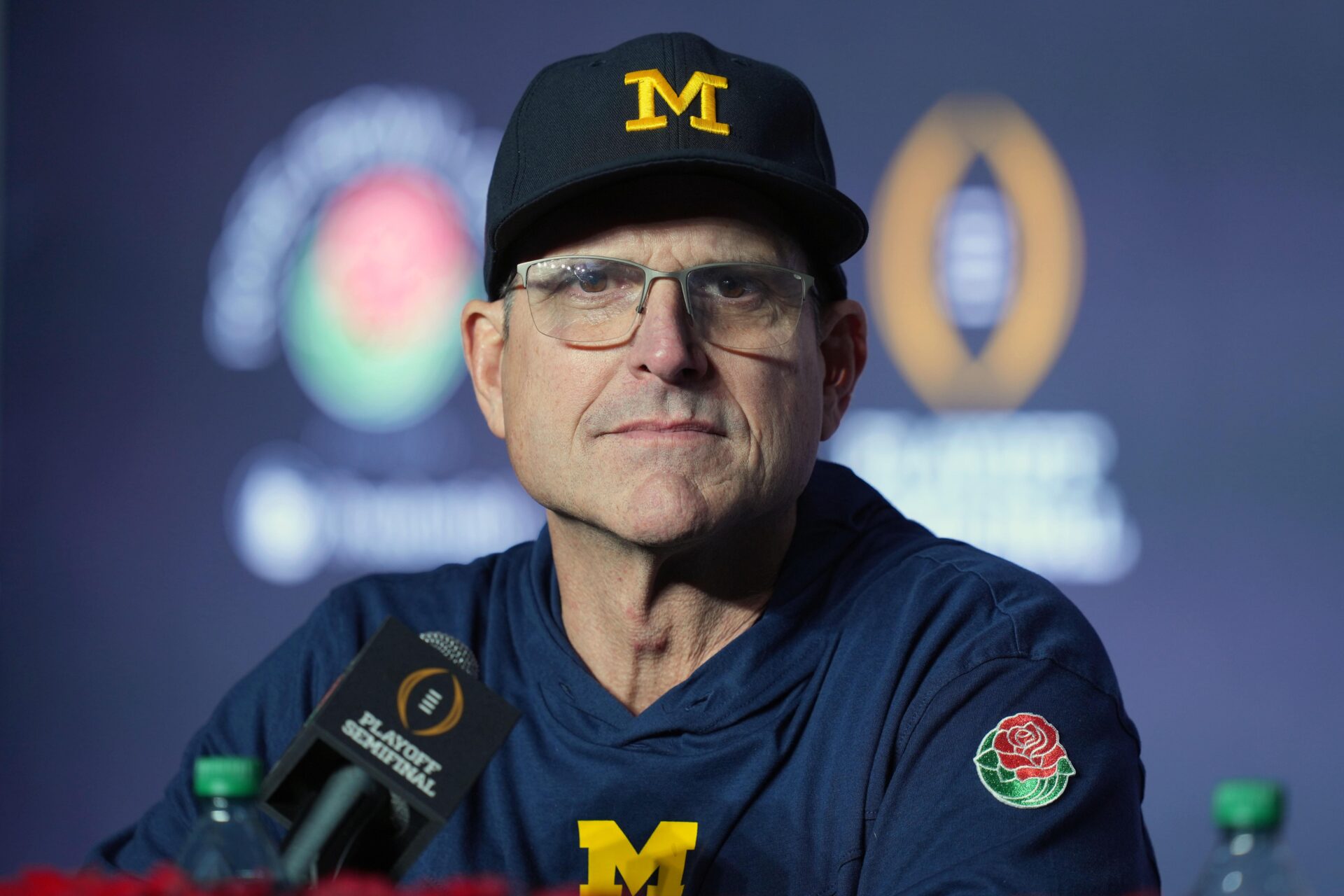 Jim Harbaugh Refuses to Comment on Michigan’s Heavy Penalties for Sign-Stealing