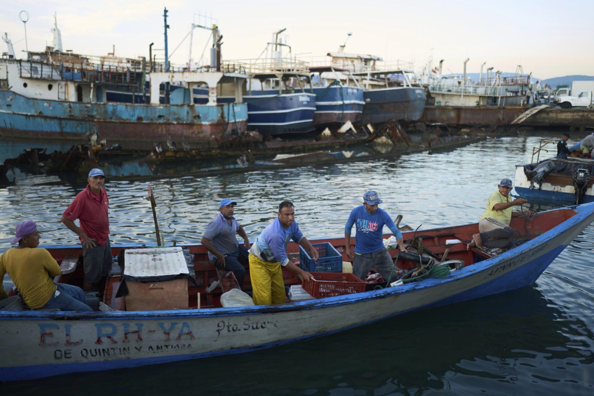 Photos of Venezuelan fishing communities affected by US military strike